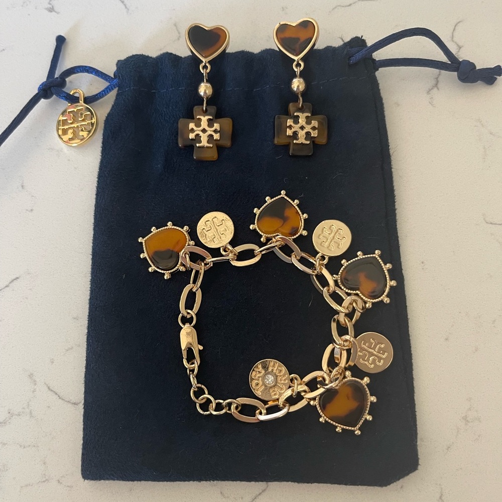 Tory Burch Earring/Bracelet Combo